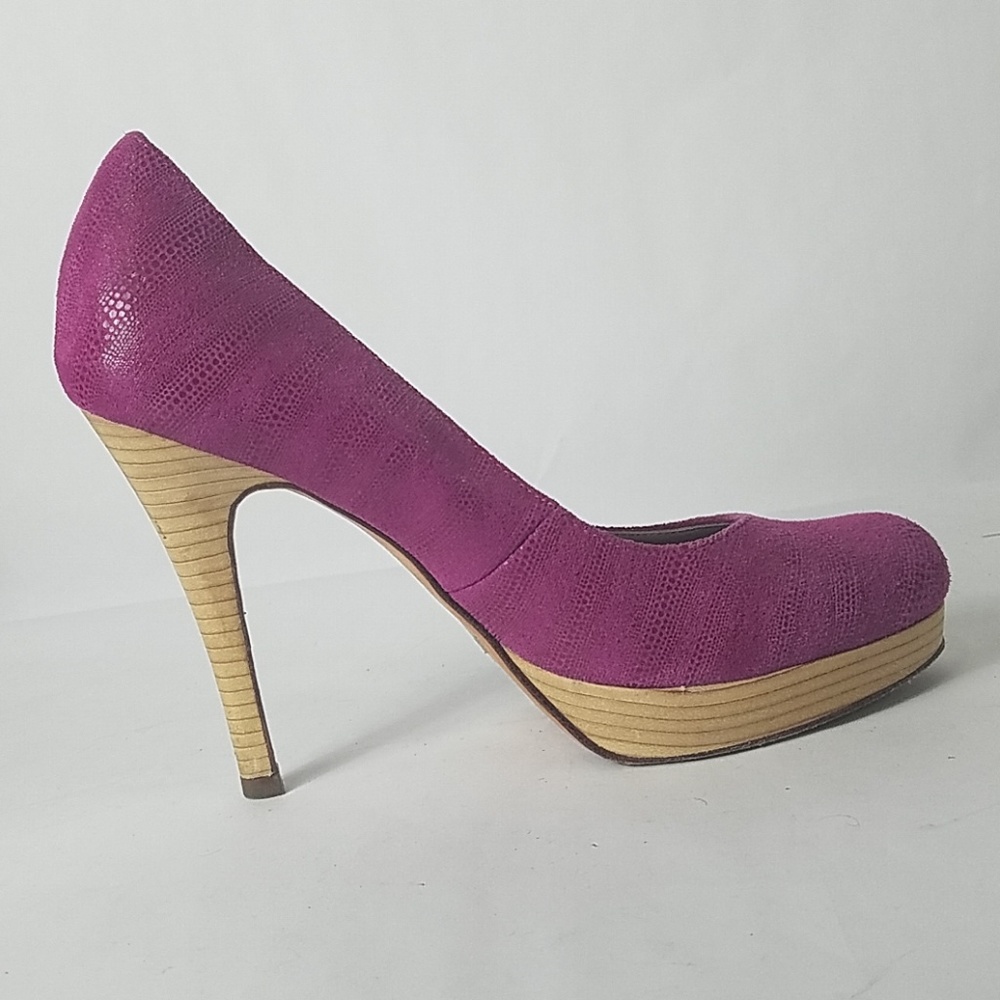 Cole Haan Nike Air Pink Leather Heels